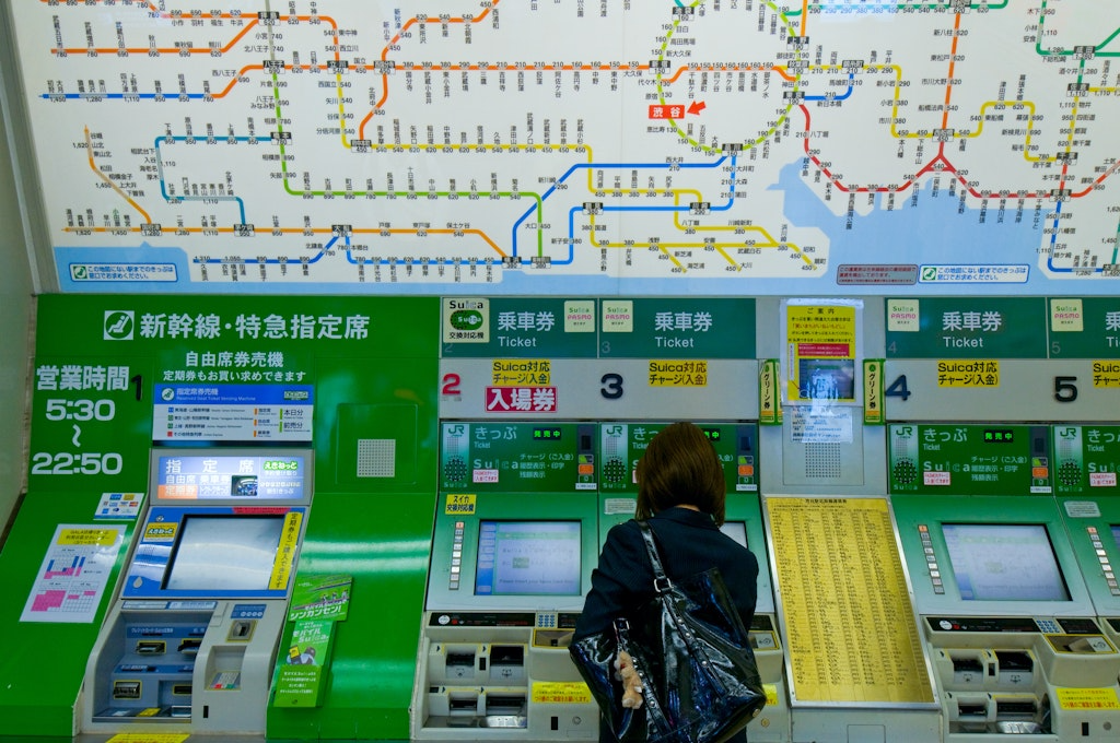 Urban rail and subway lines Japan
